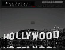 Tablet Screenshot of danwarnerphotography.com